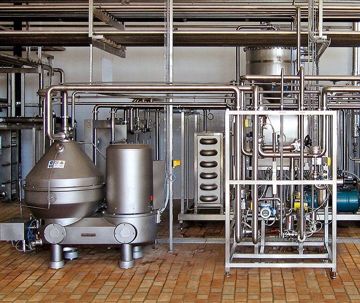 Установка пастеризации смесей для кисломолочной продукции 3-25 тн/ч